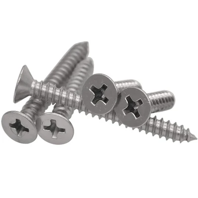 DIN 7982 Countersunk Self Tapping Screws ແຜ່ນສັງກະສີແຂງ